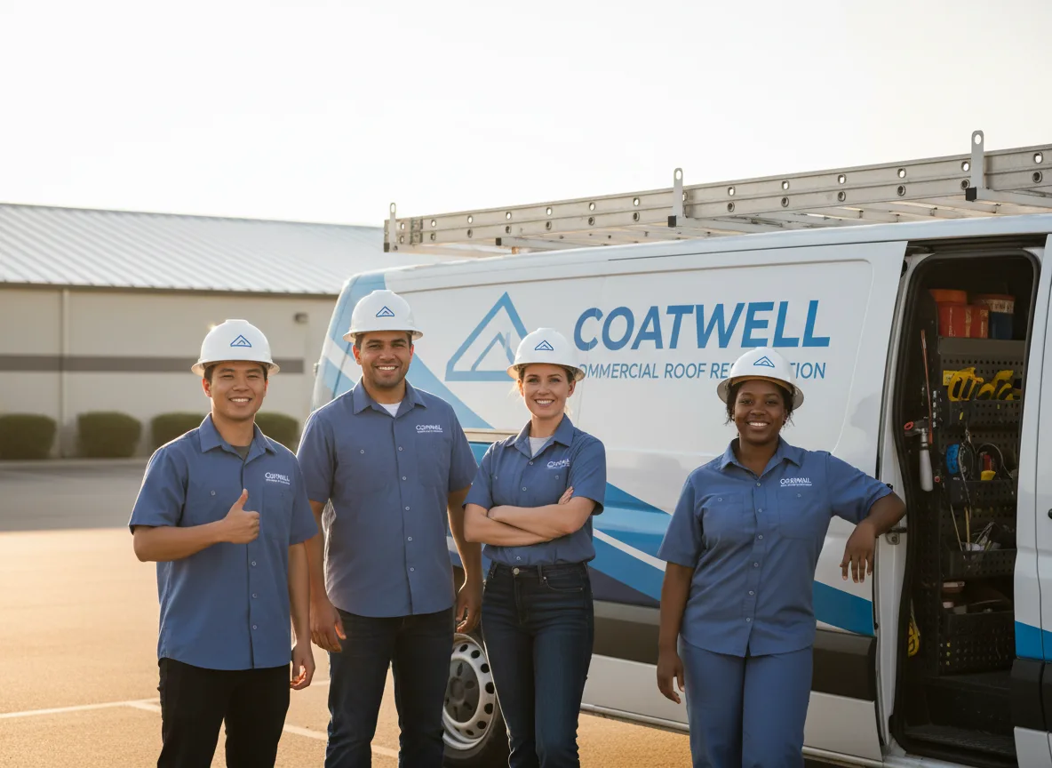 Commercial roof coating company in Hammond, OR